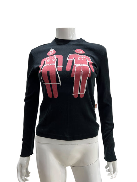 JPG Equality Black Red Long Sleeve