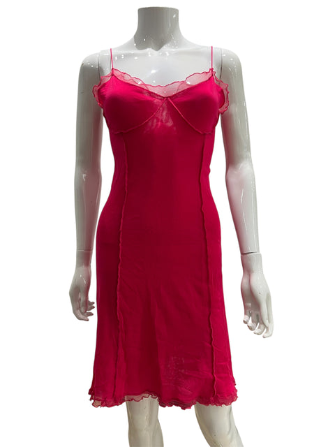 JPG Pink Mesh Dress
