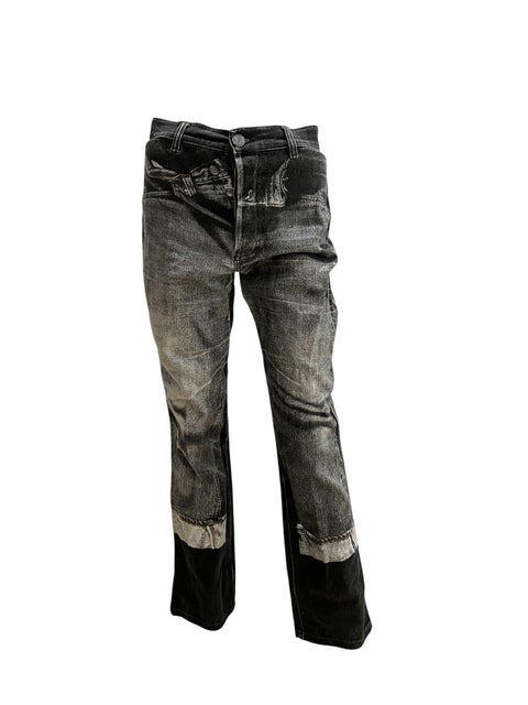 JPG trompe L'oeil Black Jean