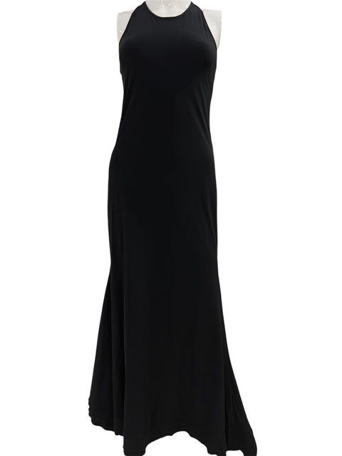 Marithé François Girbaud Black Long Tank Dress