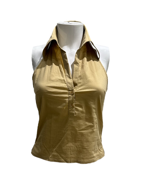 Sisley Beige Backless Top