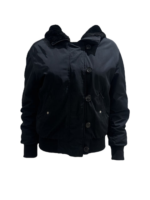 Calvin Klein Black Bomber Jacket