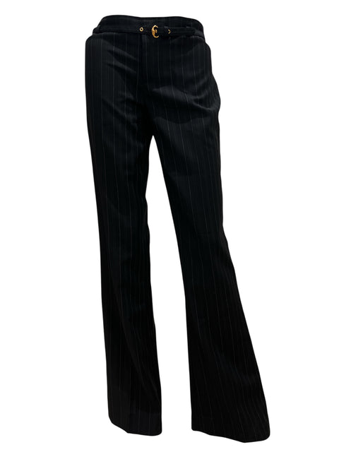 Gucci Black Stripes Suit Trouser