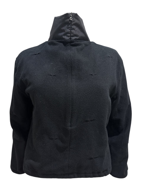 Marithé François Girbaud Black Fleece Pullover