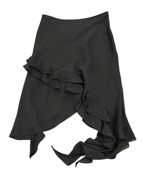 Mooiré Black Asymmetric Skirt