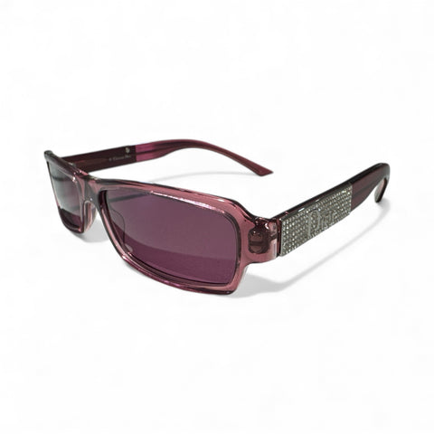 Dior Pink Strass Sunglasses