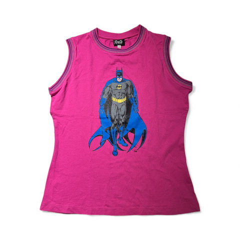 Dolce&Gabbana Pink Batman Top