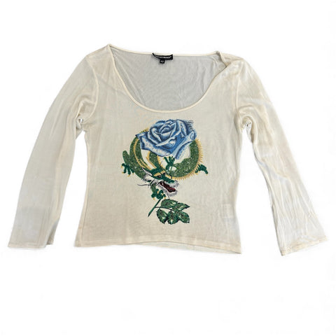 Love Sex Money Flowers Top (105$)