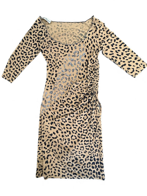 Blumarine Leopard Mid Dress (290$)
