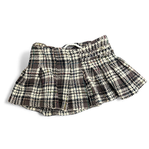 Roccobarocco Pleated Mini Skirt 140$