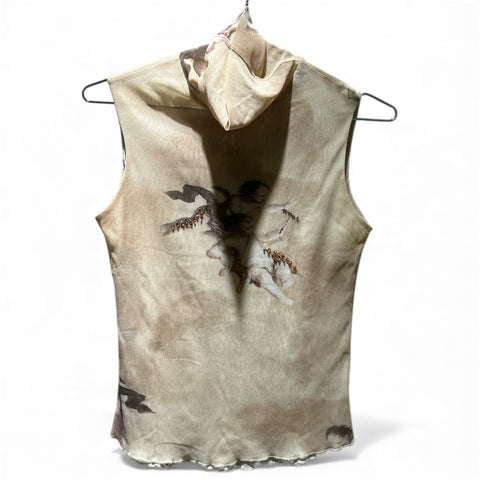 Ange Sleeveless Cream Top