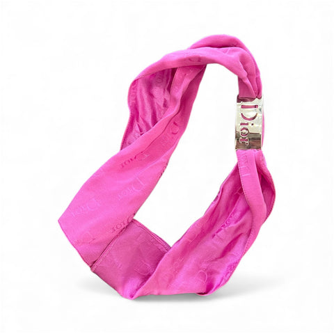 Dior Pink Scarf Necklace (406$)