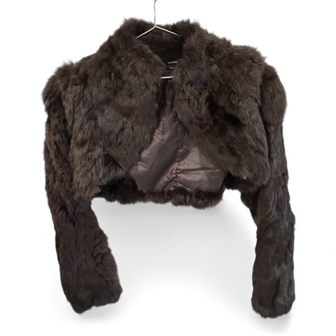 Vintage Short Rabbit Fur Jacket (348$)