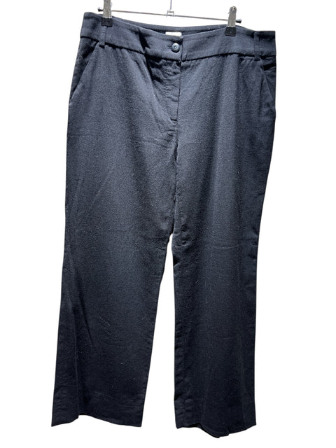 Armani Black Wool Pant