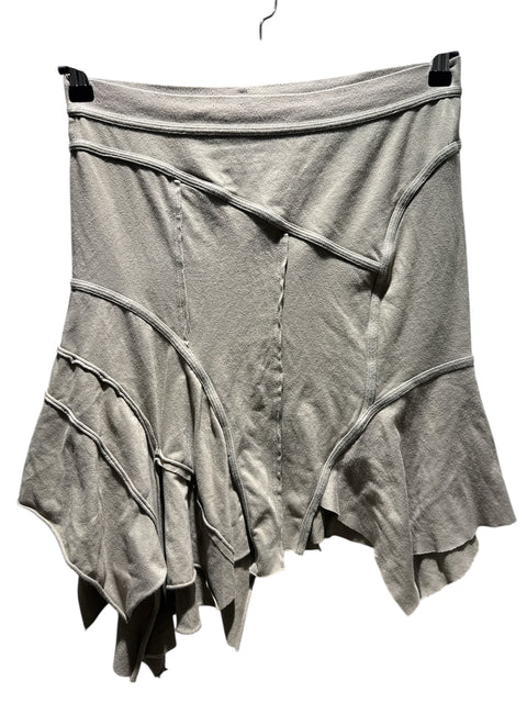 Plein Sud Beige Asymmetrical Skirt