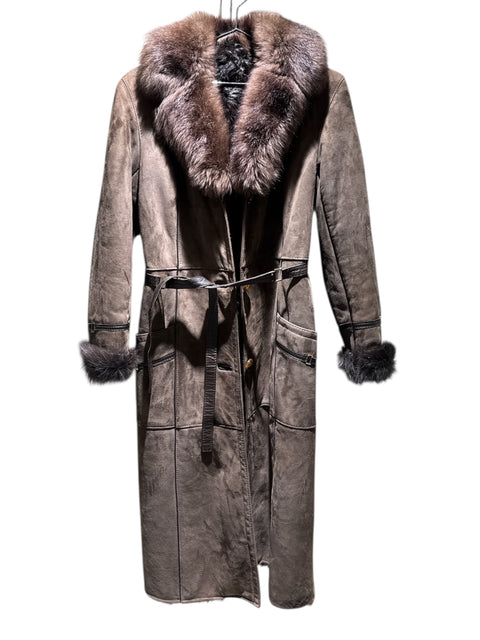 Vintage Sherling Brown Long Coat