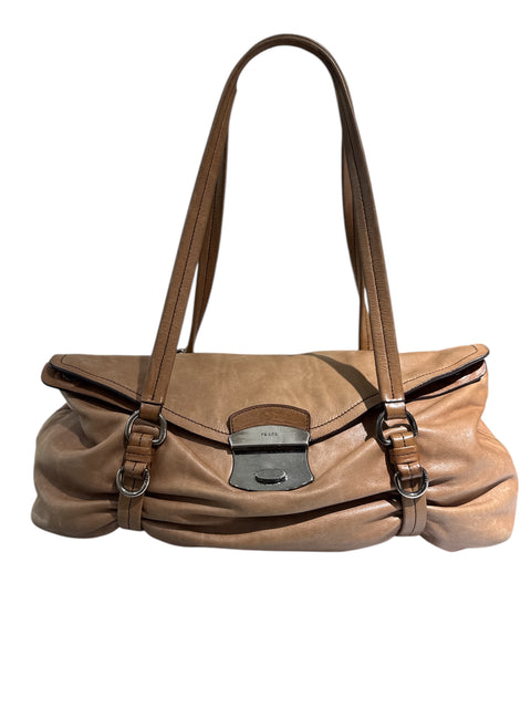 Prada Camel Leather Bag