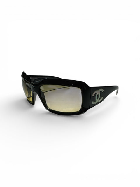 Chanel CC Oversized Logo Sunglasses