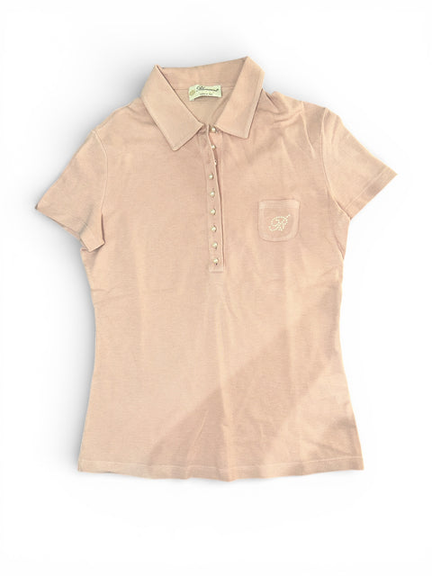 Blumarine Pink Pearl Polo