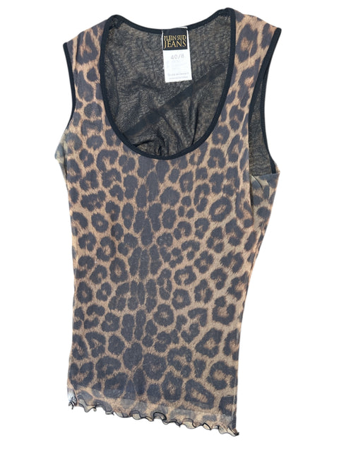Plein Sud Panther Print Top