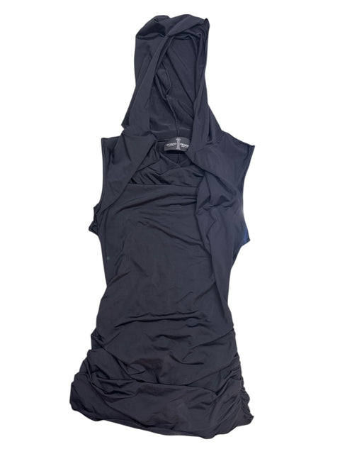 Ottavio Piragino Black Hooded Top