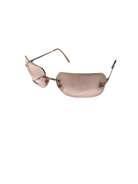 Chanel Clear Transparent cc SunGlasses
