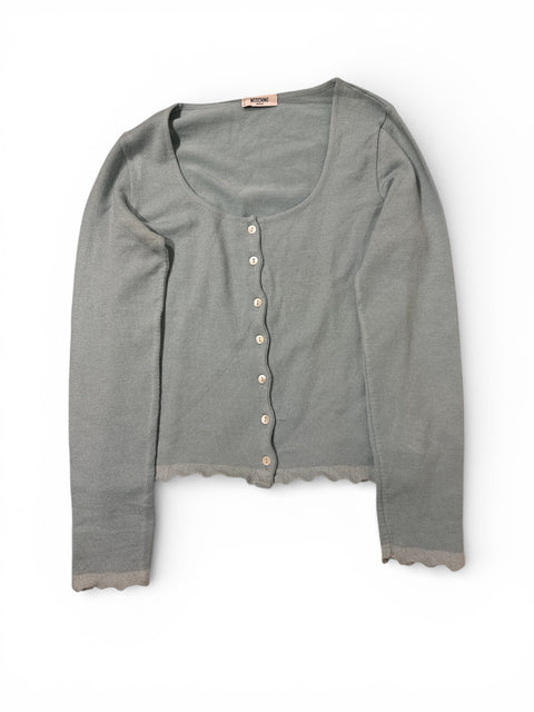 Moschino Blue Cardigan