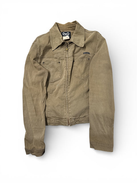 Dolce&Gabbana Jean Beige Jacket