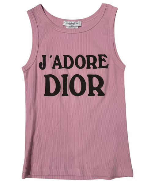 Christian Dior J'adore Pink Tank Top