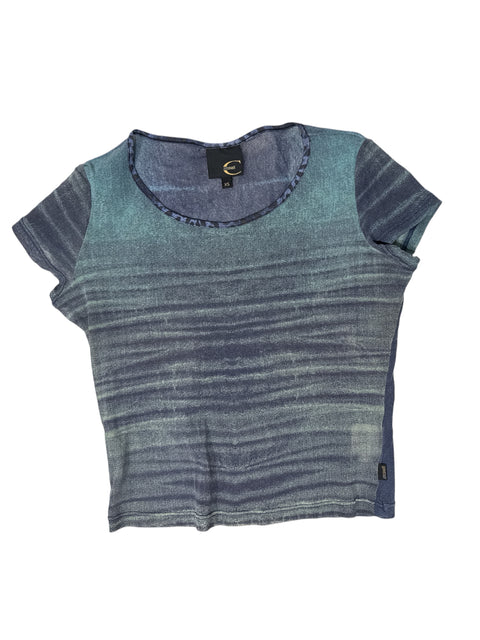 Just Cavalli Denim Look T Shirt