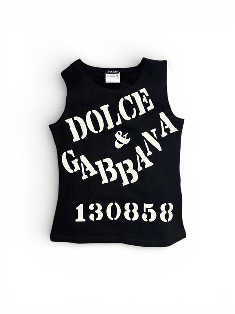 Dolce&Gabbana Black Tank Top