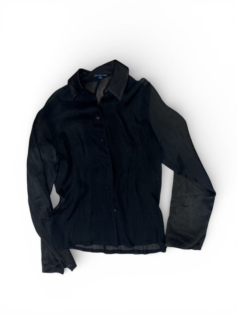 Nik & Simons Silk Black Shirt