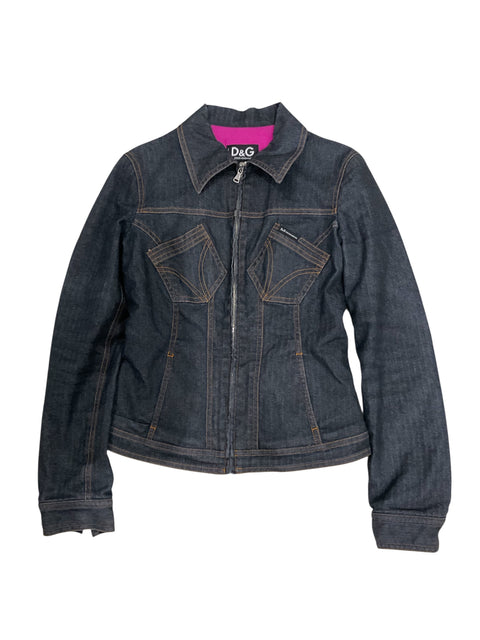 Dolce & Gabbana Raw Denim Jacket