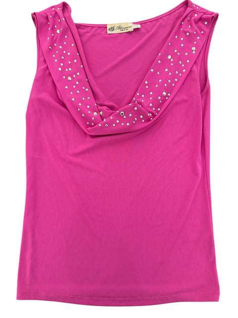 Blumarine Fushia Strass top