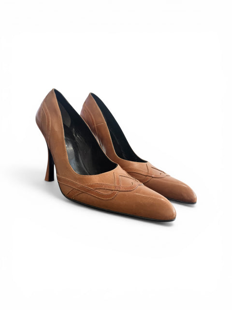 Stephane Kélian Brown Heels T.37/2