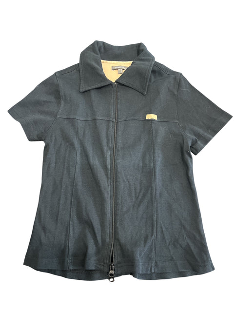 Street One Navy Blue Zip Top