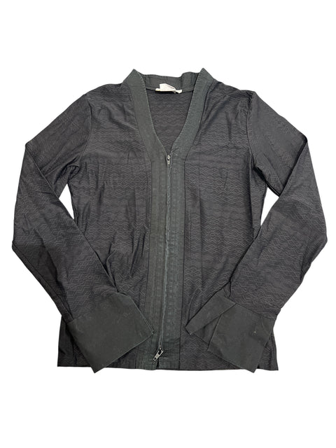 NaraCamicie Black Zip Cardigan
