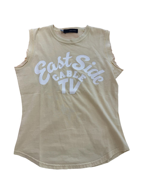 Dsquared TV Yellow Tank Top