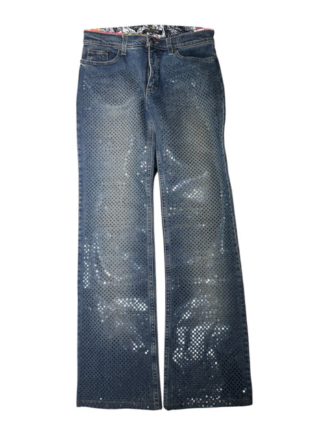 Roberto Cavalli Bright Blue Jeans