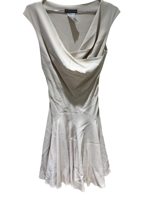 Plein Sud Beige Flared Dress