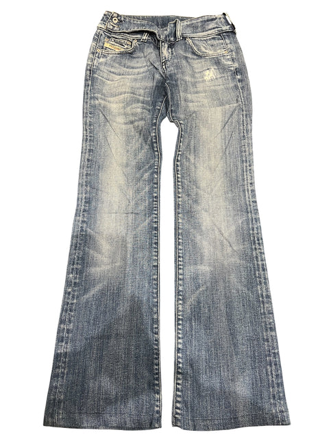 Diesel Blue Denim Faded Jean Pant