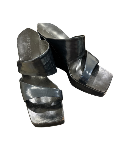 Sergio Rossi Black Mules