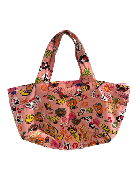 Hysteric Mini Pink Canva Cute Print Bag