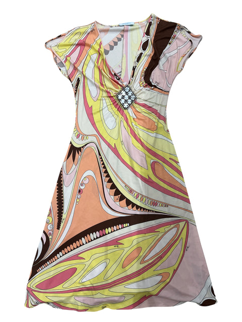 Emilio Pucci Yellow Pastel Dress