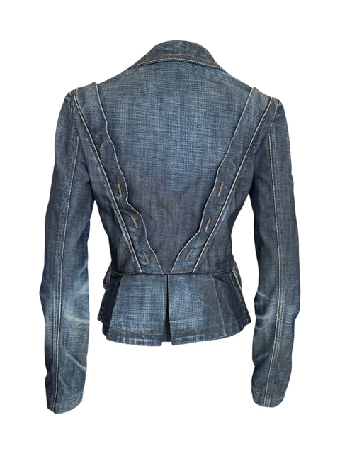 D&G Denim Button Detail Jacket