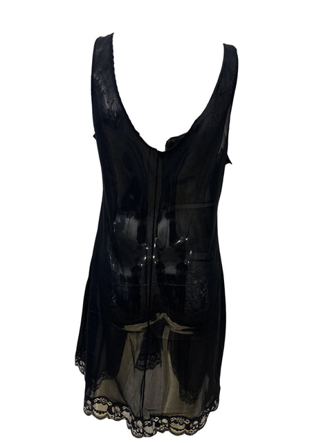 Vintage Black Mesh Nuisette