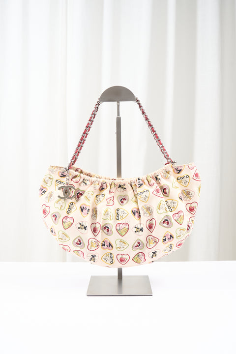 Chanel Chain Shoulder Valentine Bag