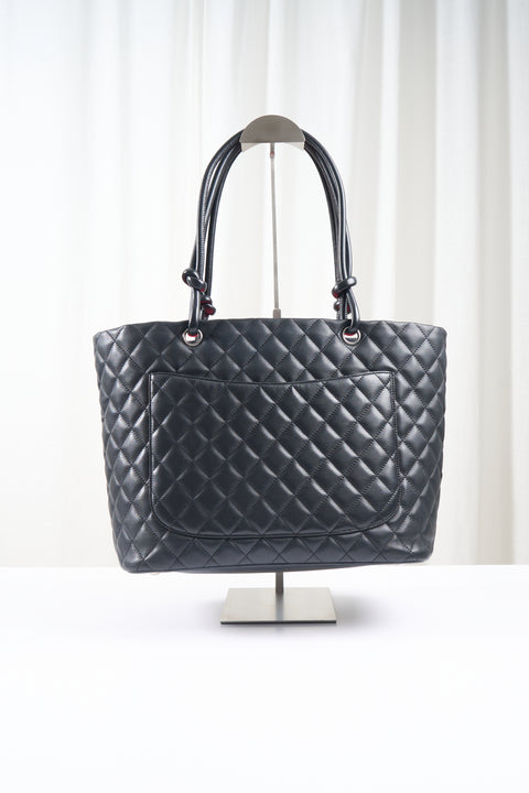 Chanel Cambon Black Tote Bag