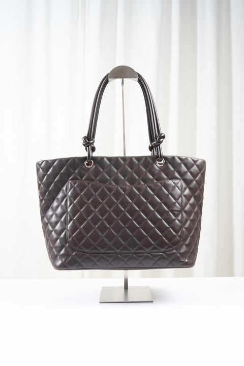Chanel Cambon Beige & Brown Bag