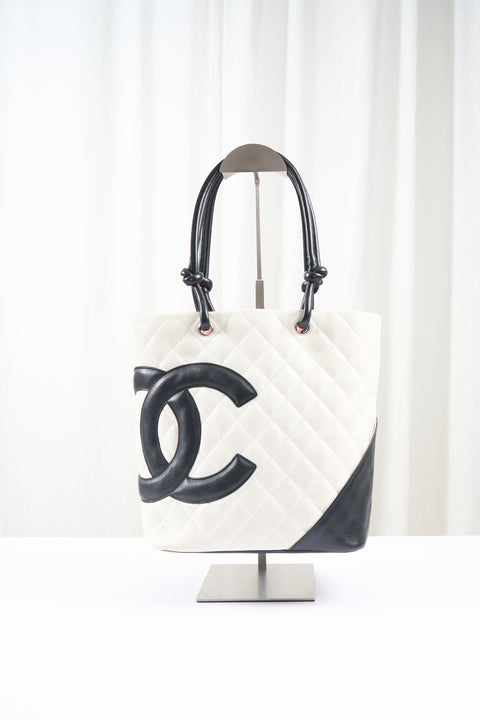 Chanel Cambon White Tote bag
